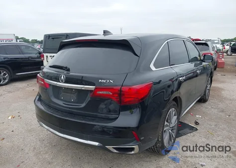 2018 Acura Mdx Technology Package Acurawatch Plus Pkg из США, поврежденный, VIN 5J8YD3H52JL009230